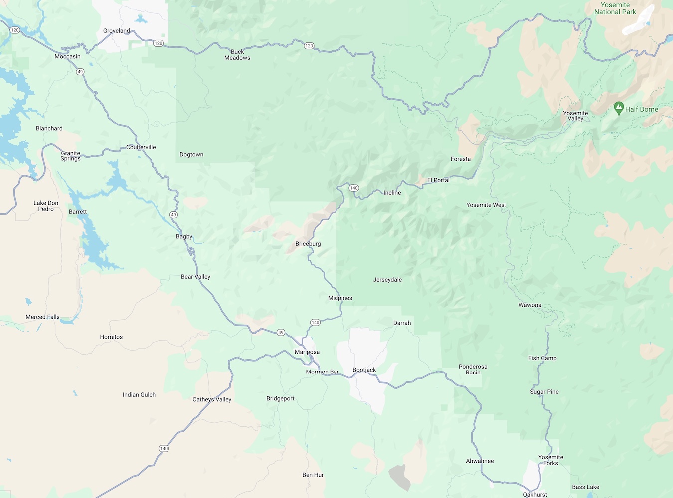 Area map